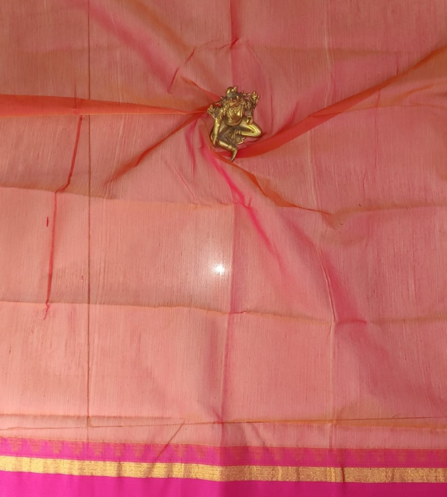 Red Ellampilai Handloom Sico saree